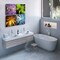 4 Panels Canvas Wall Art Spring Summer Autumn Winter Four Seasons Landscape Color Tree Painting Picture Prints Modern Giclee Artwork Stretched and Framed for Living Room Home Decoration